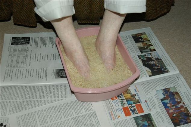 therapeutic bath for toenail fungus